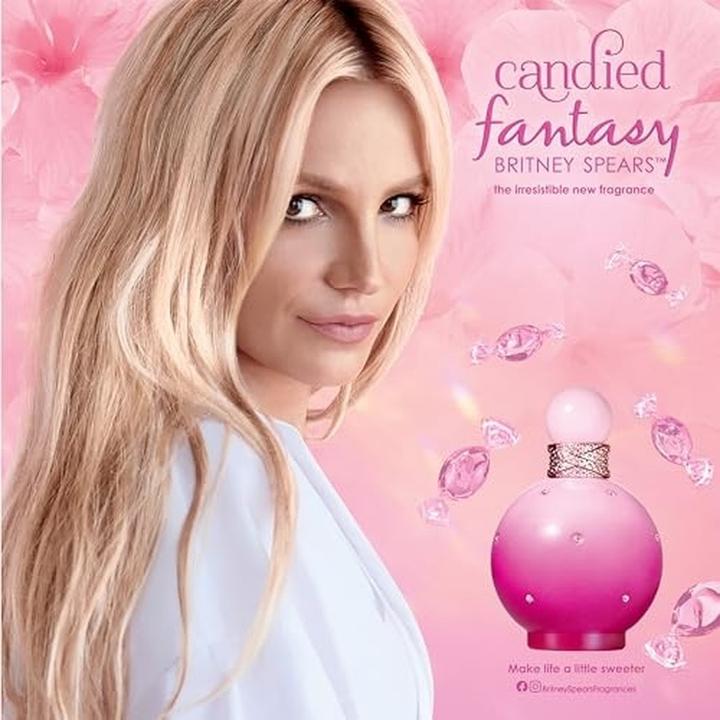 Actual product image Britney Spears Candied Fantasy Eau De Toilette For Women (Eau de toilette, 100 ml)