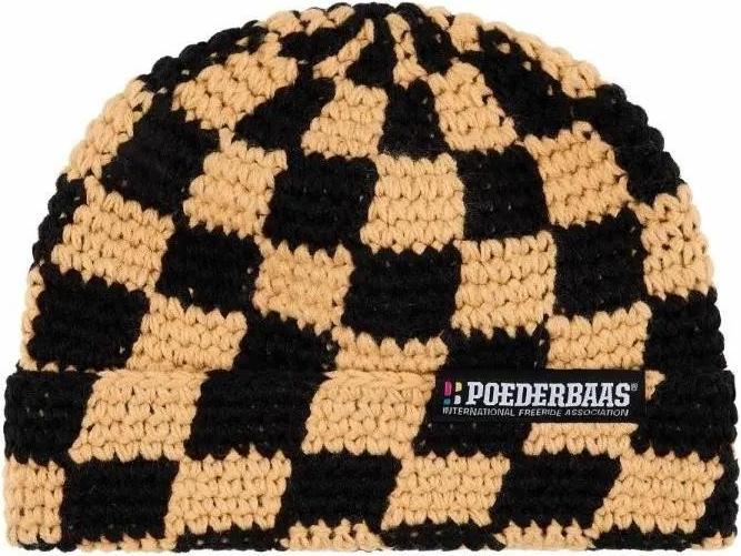 Image du produit Poederbaas Bonnet à Damier Sable