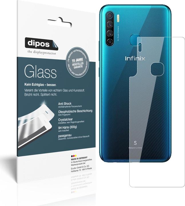 Actual product image Dipos Screen Protector Anti-Shock (2 pcs., Infinix S5 lite)