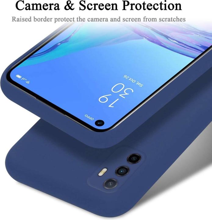 Image du produit Cadorabo Coque pour Oppo A53 TPU Liquid Silicone Case (Oppo A53)