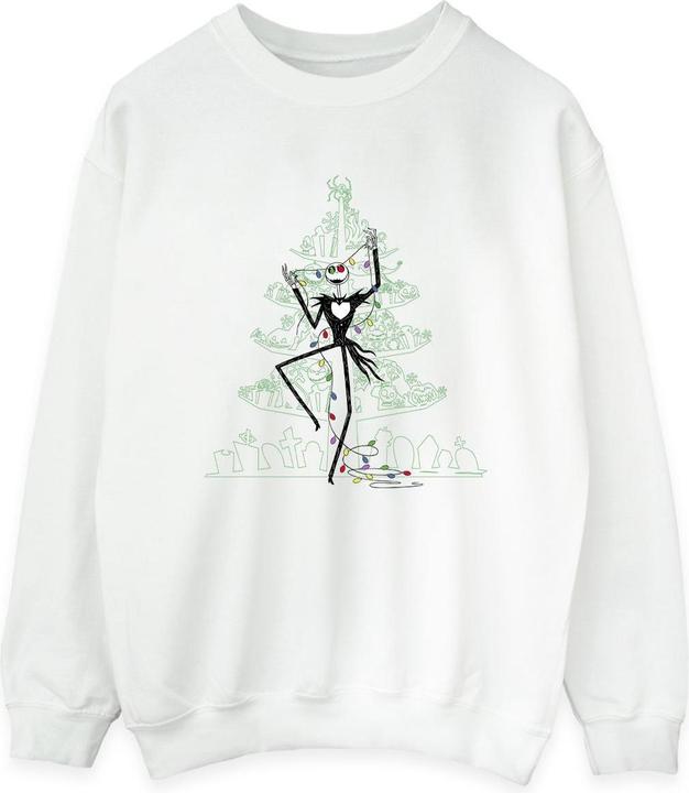 Immagine prodotto Disney The Nightmare Before Christmas Tree Green Felpa Donna (XXL)