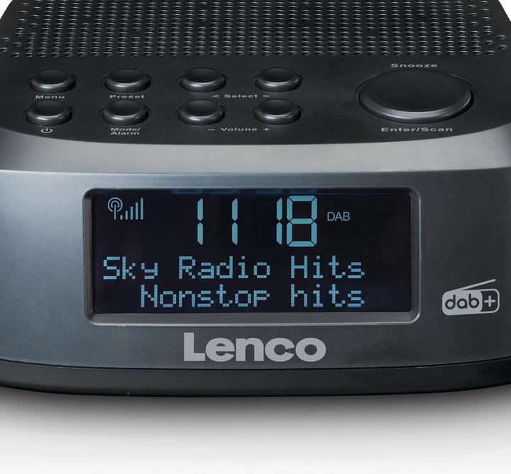 Image du produit Lenco Radio-réveil (DAB+ DAB, FM)
