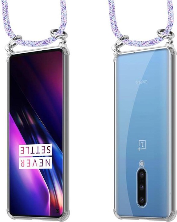 Produktbild Cadorabo TPU Handy Kette SILBER Cover