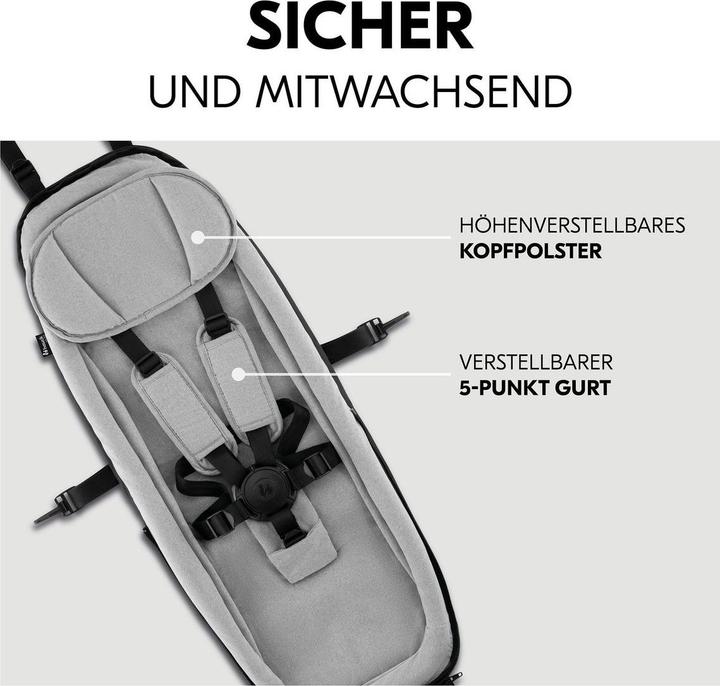 Produktbild Hauck Fahrradanhänger 3in1 Fahrradanhänger Sparset Bike N Walk