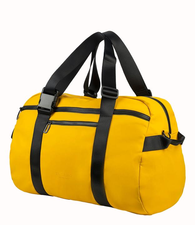 Actual product image Tucano GOMMO Bag Weekender yellow backpackable