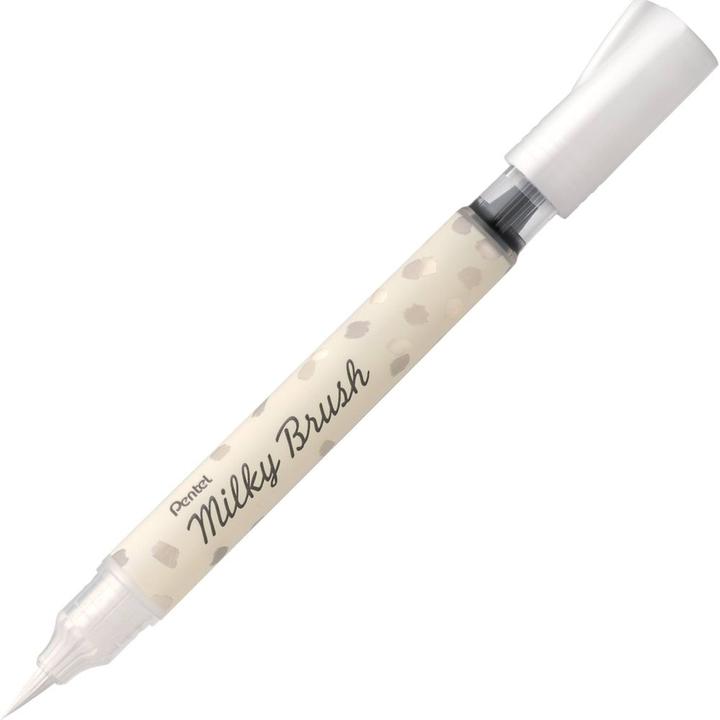 Produktbild Pentel Pinselstift Milky Brush Weiss (1 x)