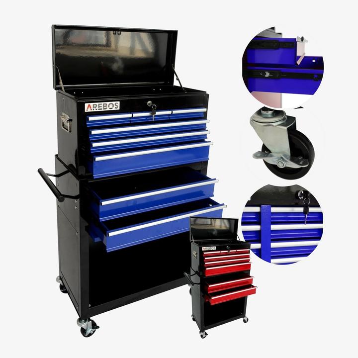 Immagine prodotto Arebos Carrelli portattrezzi (2 x)