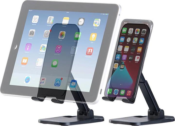 Produktbild Pearl Faltbarer Universal-Smartphone & Tablet-Ständer, verstellbar