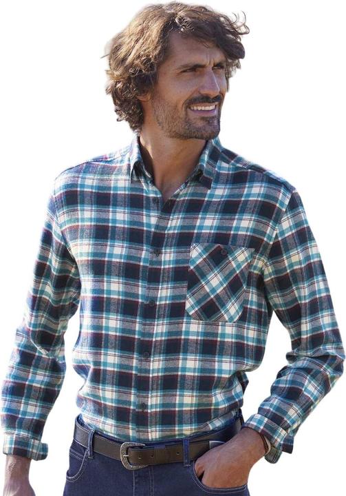 Immagine prodotto Atlas For Men Camicia di flanella a quadri da uomo (5XL)