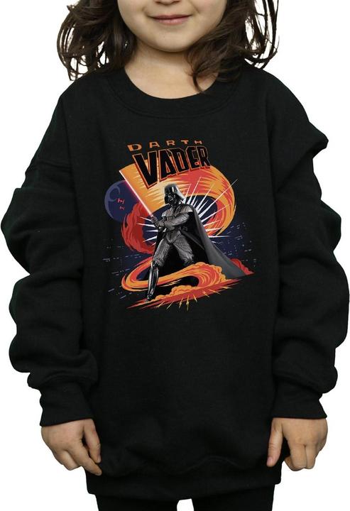 Image du produit Star Wars - Sweat DARTH VADER SWIRLING FURY - Fille (140, 146)