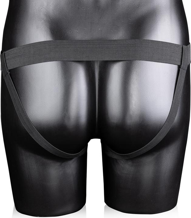 Actual product image Ouch! Twisted Hollow Strap-on - 8" / 20 cm - Glow in the Dark