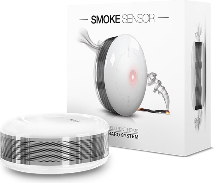 Actual product image Fibaro smoke sensor