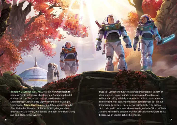 Actual product image Buzz Lightyear: Book for the movie (German, 2022)