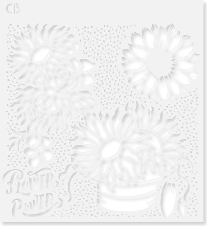 Immagine prodotto Ciao Bella Stencil "Girasole