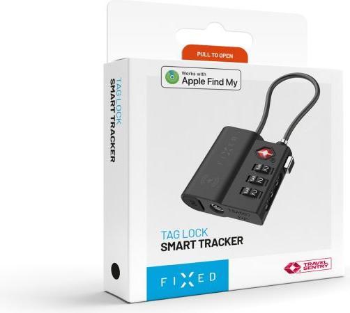 Actual product image Fixed Smart Location Vorhängeschloss, schwarz (Apple)