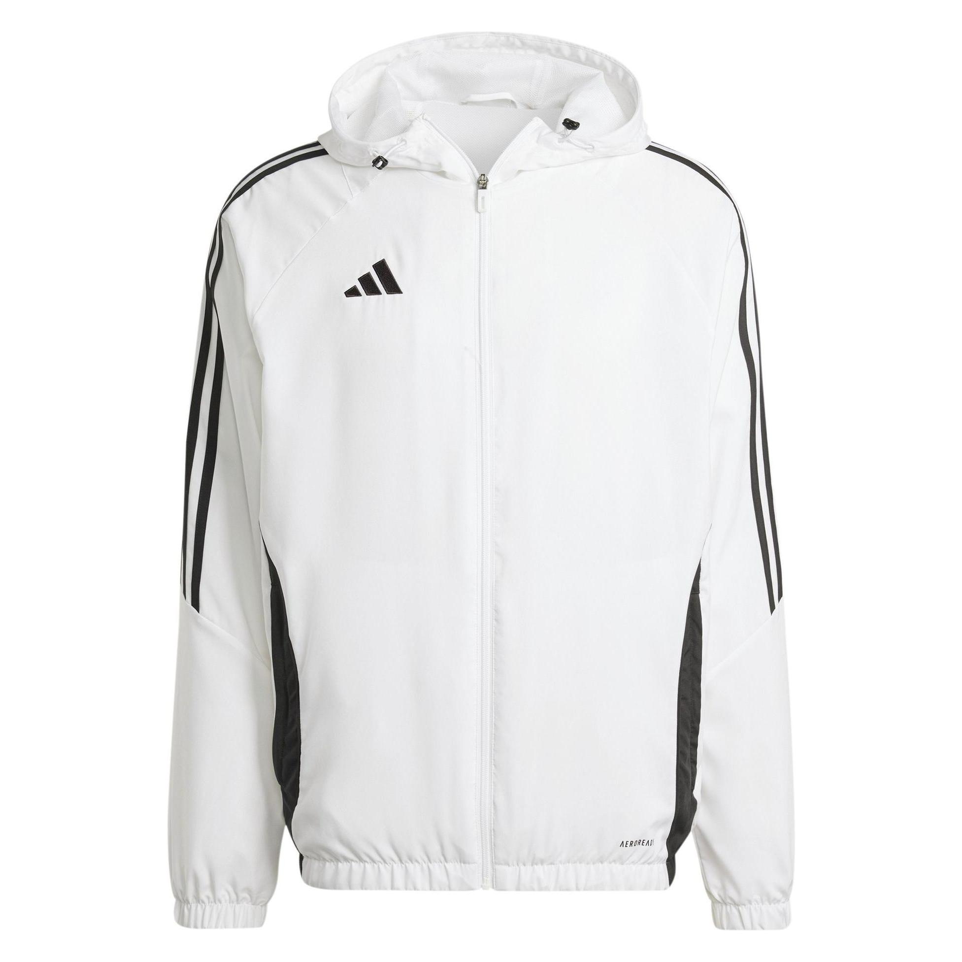Adidas, Mannen, Outdoor Jassen, TIRO24 Wb (L), Wit, Zwart, L
