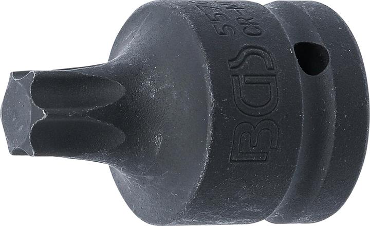 Actual product image BGS Impact Bit Socket length 60 mm 20 mm (3/4") Drive T-Star (for Torx) T70 (20 mm)