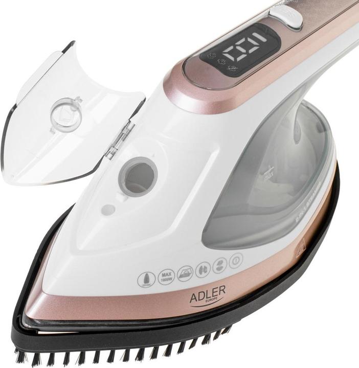 Image du produit Adler Parownica do ubrań & żelazko 2 w 1 (1400 W, 25 g/min)