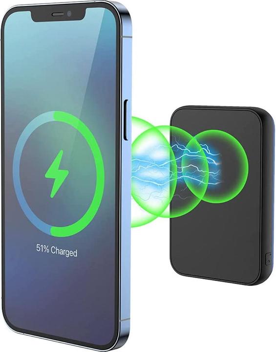 Produktbild XtremeMac Magnetische Powerbank - Kompatibel mit Apple MagSafe (10000 mAh, 20 W, 37 Wh)
