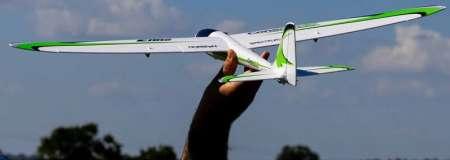 Actual product image E-Flite UMX Conscendo BNF Basic with AS3X and SAFE (Powered glider)