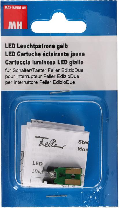 Actual product image Feller EdizioDue LED light cartridge for switches/buttons/small combinations