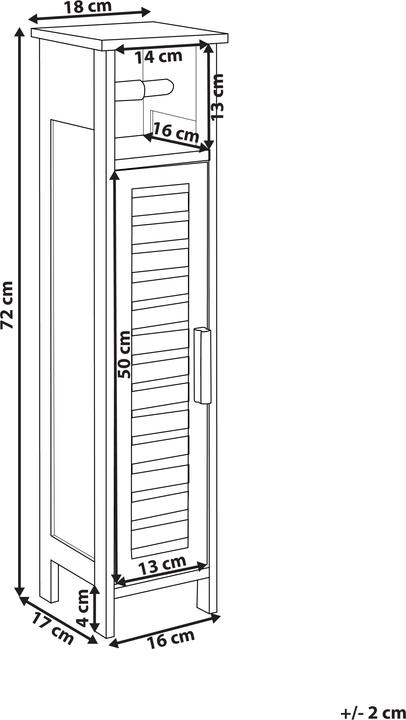 Nährwerte und Zutaten Beliani Olathe