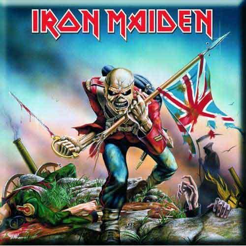 Iron Maiden The Trooper Magneti da Frigo