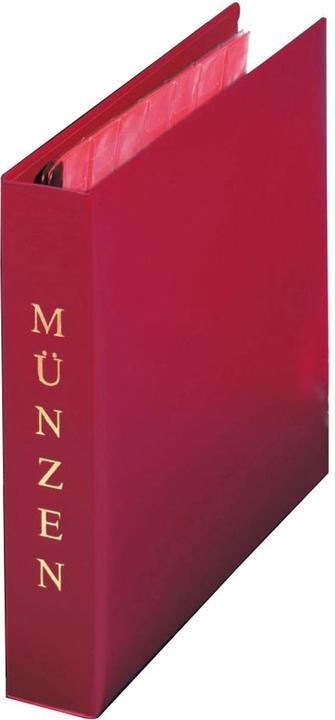 Actual product image Pagna Coin album 25x25cm 4D wine red incl. 2 coin sleeves (25 x 25 cm)