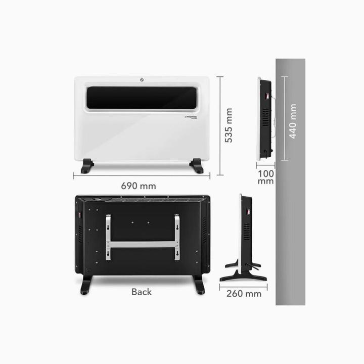Actual product image Trotec Design Convector TCH 1510 E (1500 W)