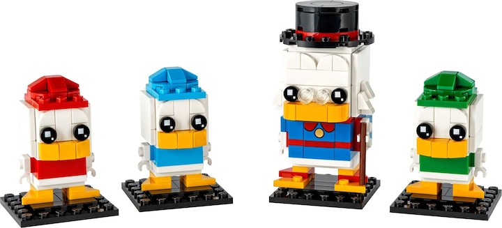 Produktbild LEGO BrickHeadz End-Of-Live Set Dagobert Duck, Tick, Trick und Track - 40477 NEU! Teile 340x (40477)