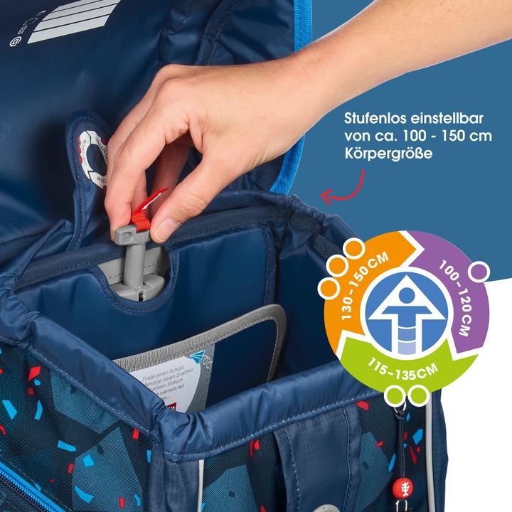 Produktbild Step by Step Schulranzen-Set 2IN1 PLUS „Tractor Freddy“, 9-tlg.