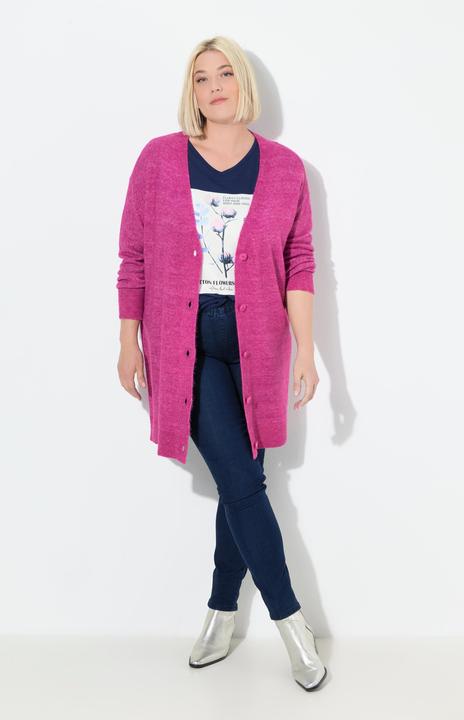 Actual product image Ulla Popken Oversized Knit Cardigan (58)