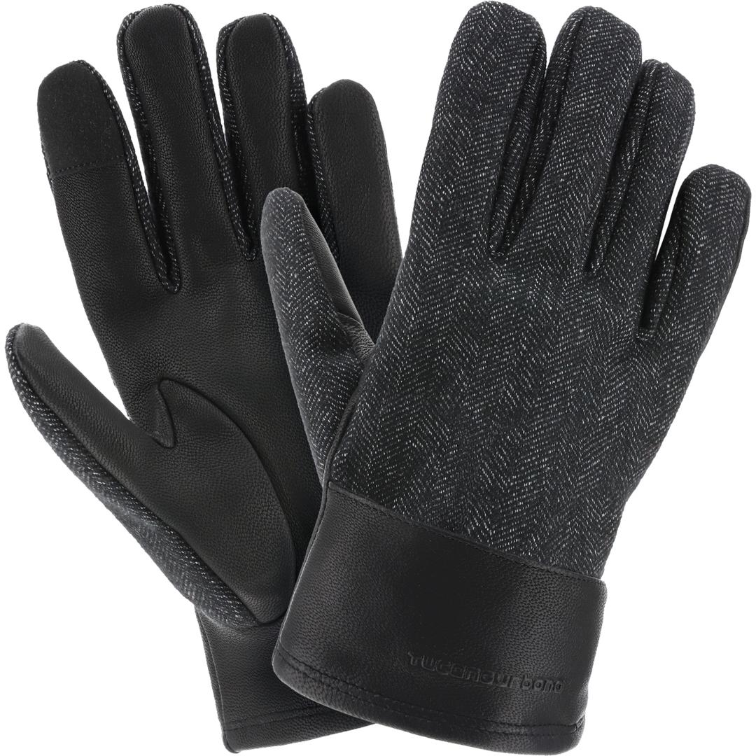 Tucano Urbano, Unisex, Handschuhe, Cabrio Handschuhe Herren, Grau, (M)