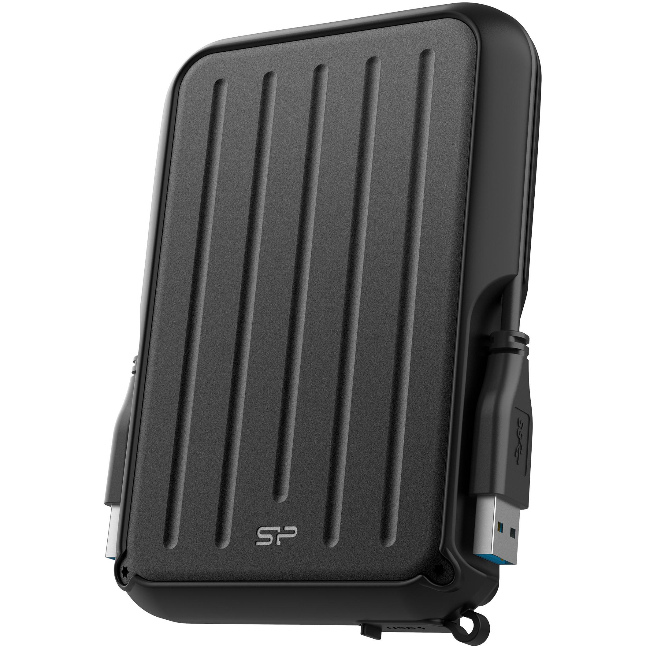 Silicon Power Armor A66 (4 TB), Externe Festplatte, Schwarz