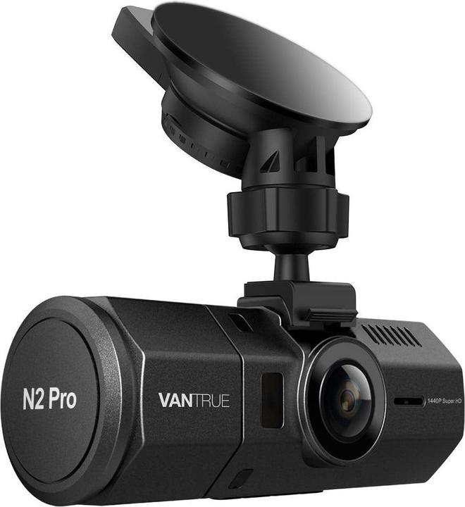 Produktbild Vantrue N2 Pro Dual (Eingebautes Mikrofon, Nachtsicht, Eingebautes Display, WLAN, Bluetooth, GPS-Empfänger, Full HD)
