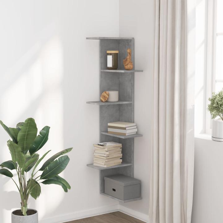 Produktbild VidaXL Wand-Eckregal (36.5 x 36.5 x 140 cm)