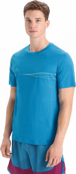 Immagine prodotto Icebreaker Merino Tech Lite II SS Tee Percorsi di Cadenza (M)