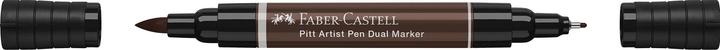Produktbild Faber-Castell Tuschestift Pitt Artist Pen Dual Darksepia (Rot, Red, 1 x)
