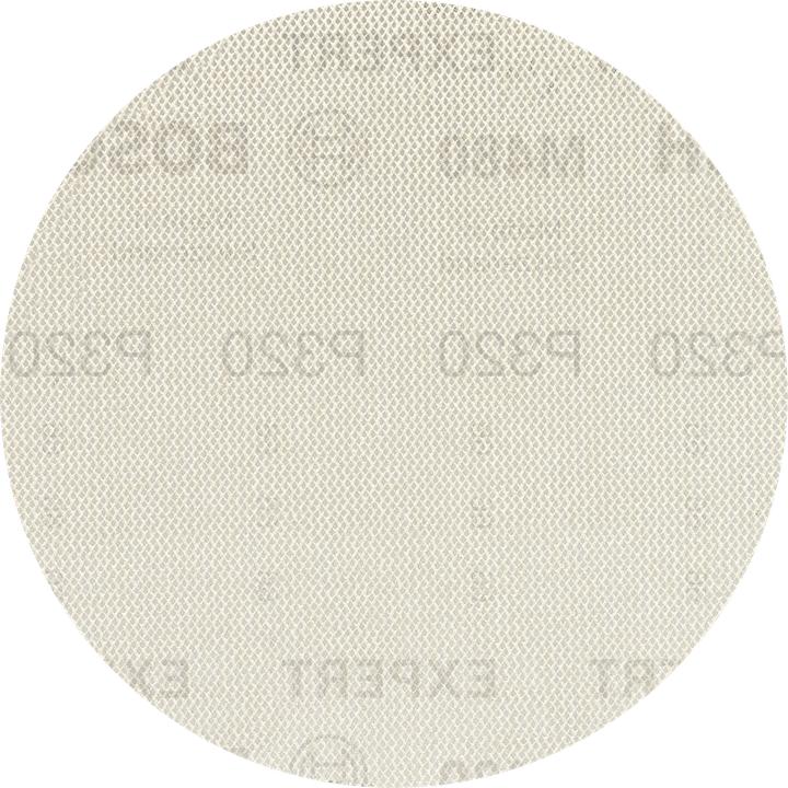 Image du produit Bosch Professional Zubehör EXPERT M480 Filet de ponçage pour ponceuse excentrique, 125 mm, G 320, 5 pièces (P320)