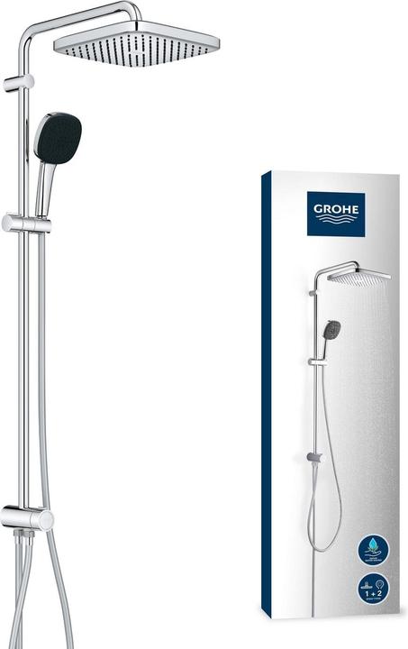 Produktbild Grohe Vitalio Comfort 250 Flex Duschsystem mit Umstellung, Reno-Set, Länge 920mm, wassersparend, chrom
