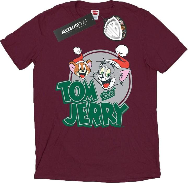 Immagine prodotto Tom & Jerry Christmas Greetings Maglietta Uomo (S)