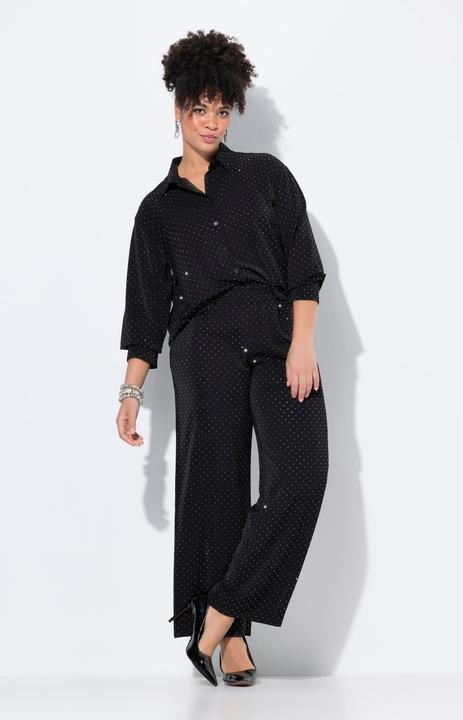 Actual product image Miamoda Schlupfhose, weites Bein, Glitzersteinchen (50)