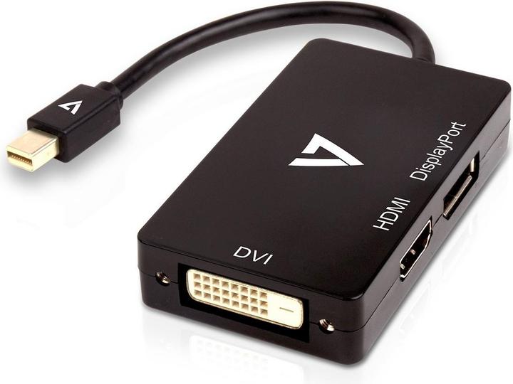 Produktbild V7 Black Video Adapter (Mini DP, 10 cm)