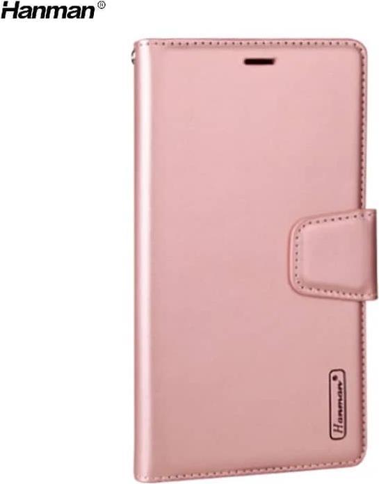 Produktbild Hanman Samsung Galaxy A15 4G/5G (2024) - Mill Flip Case mit 3 Kartenfächern, roségold (Samsung Galaxy A15, Samsung Galaxy A15 5G)