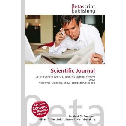 Scientific Journal, Fachbücher von Lambert M. Surhone, Miriam T. Timpledon, Susan F. Marseken