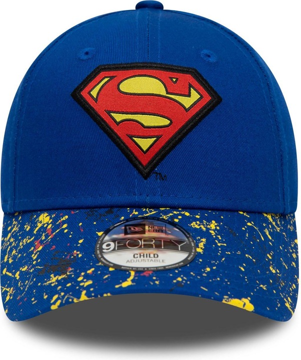 Actual product image New Era 9Forty Kids Cap - PAINTED Superman royal - Child (53, 52 C, 54 C)