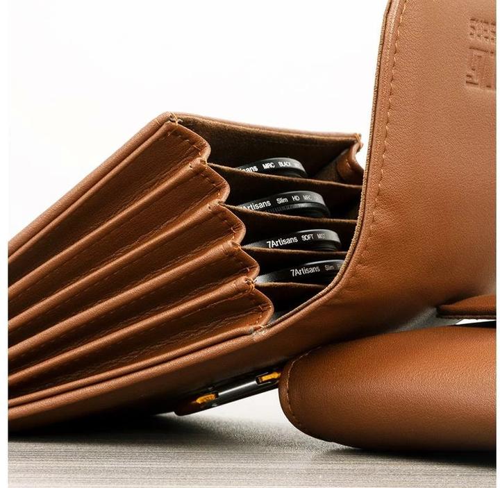 Image du produit 7artisans Étui pour filtre d'objectif Marron (1.11 l)
