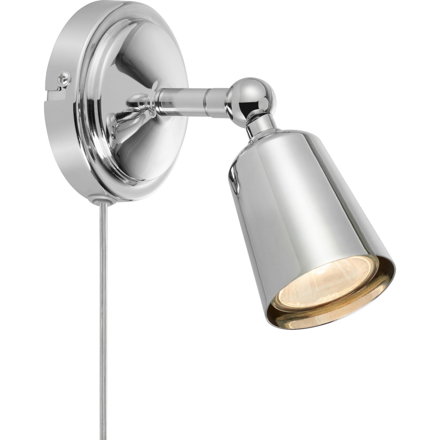 Markslöjd, Applique + Plafoniera, TINY Wall 1L Chrome