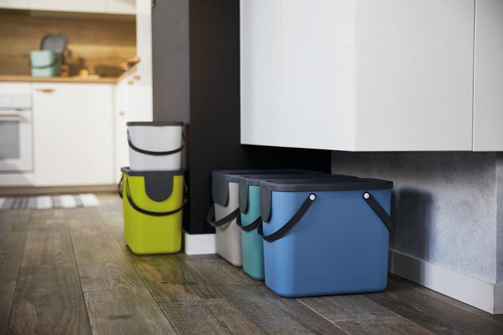 Immagine prodotto Rotho Albula 40 l contenitore per la raccolta differenziata, grigio (40 l)