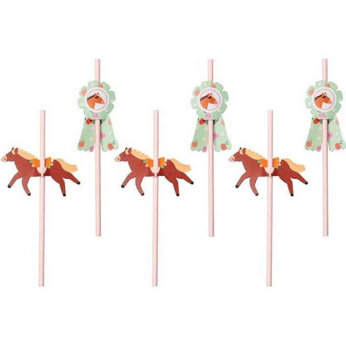 vidaXL Pferdestrohhalme 19,5cm 6St (6 x) (47721873)